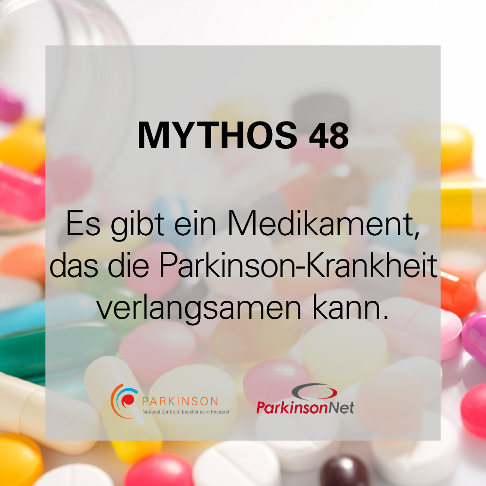 Parkinson-Krankheit mythos 48 Medikament